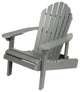 Merrow Folding & Reclining Adirondack Chair, Gray