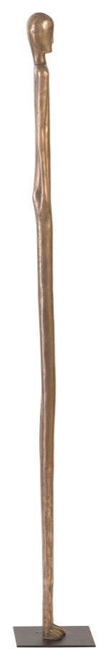 Bulol Sculpture, Polished Bronze, Large