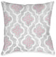 Laural Home Pink Elegance 18" X 18" Indoor Decorative Pillow