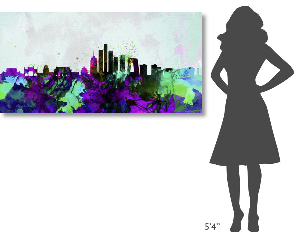 "Beijing City Skyline" Fine Art Print