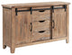 Highland 60" Wide 3-Drawer Sideboard, Sandwash