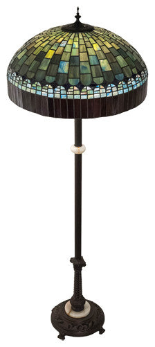 Meyda Lighting 229127 62" High Tiffany Candice Floor Lamp