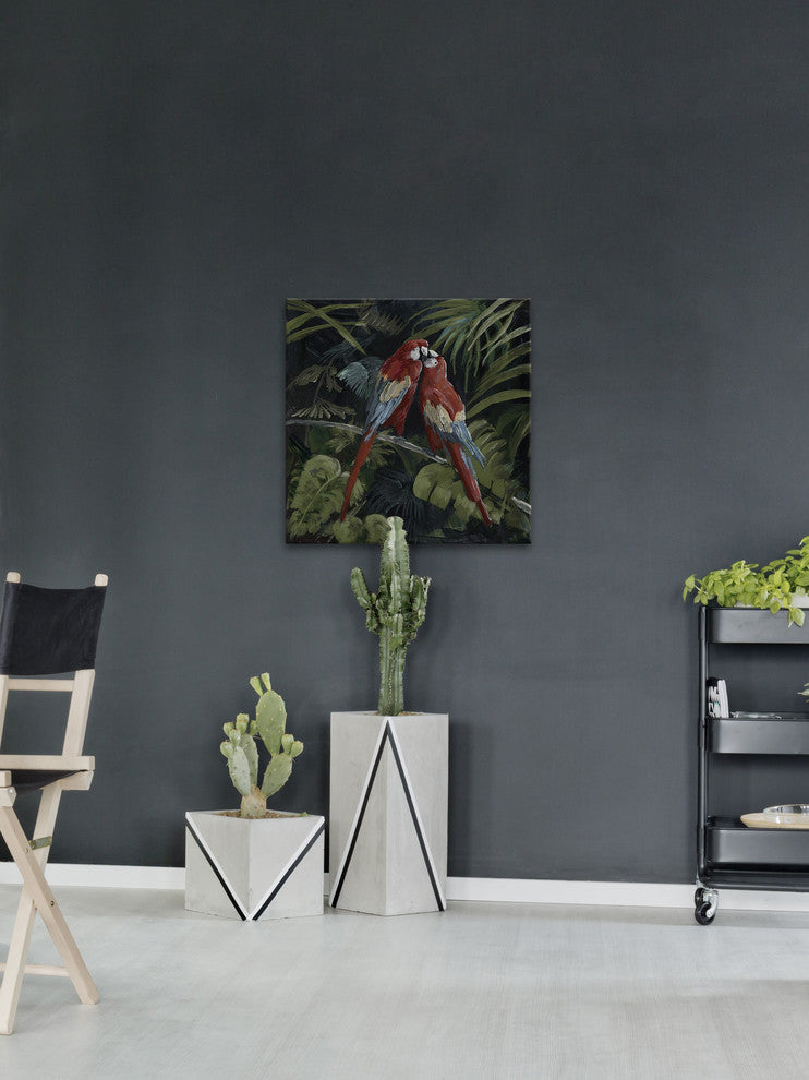 "Can't Live Without You" Painting Print on Wrapped Canvas, 32"x32"