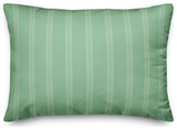 Green Lines 20x14 Indoor/Outdoor Pillow