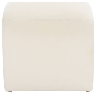 Safavieh Kibo Ottoman, Cream