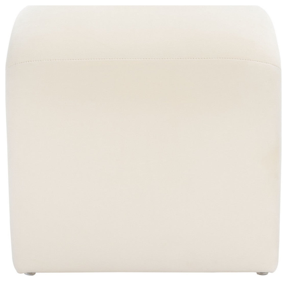 Safavieh Kibo Ottoman, Cream