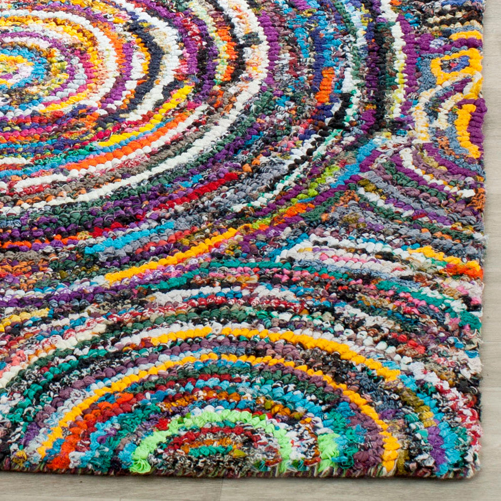 Safavieh Nantucket Collection NAN514 Rug, Multi, 3' X 5'