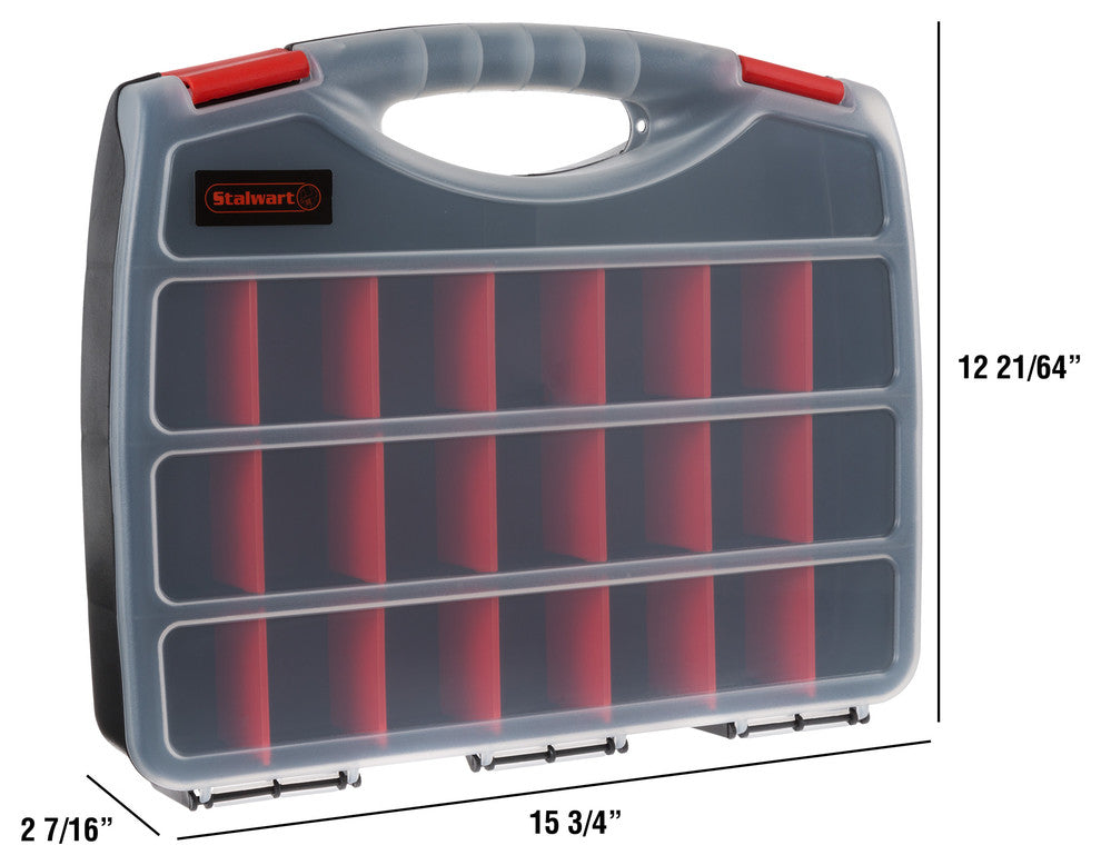 Portable 23 Compartment Storage Case by Stalwart