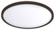 Round LED 15" Flush Mount 3500K, Bronze