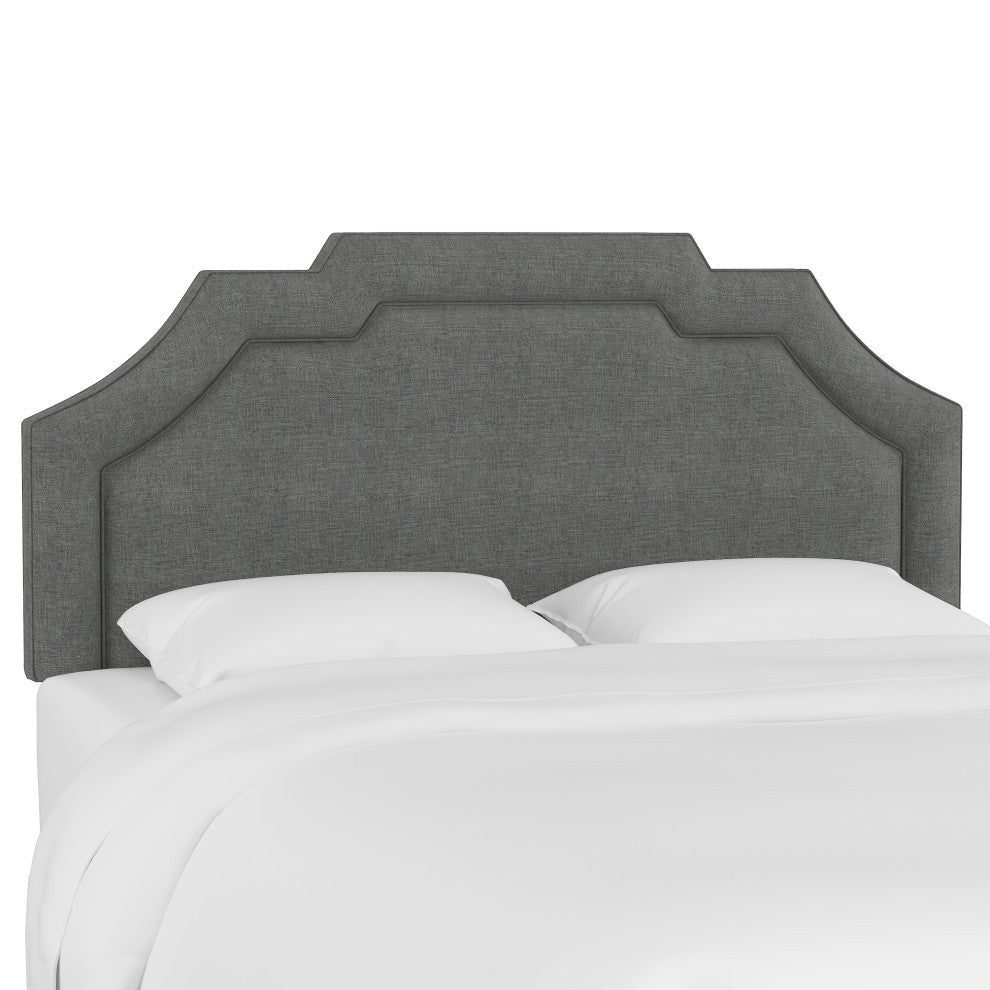 Queen Headboard, Zuma Charcoal