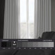Heritage Plush Velvet Extrawide Curtain Single Panel, Pillow White, 100"w X 108"l