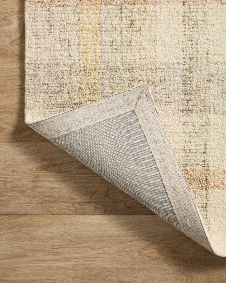 Chris Loves Julia x Loloi Chris Natural / Multi 7'-9" x 7'-9" Square Area Rug