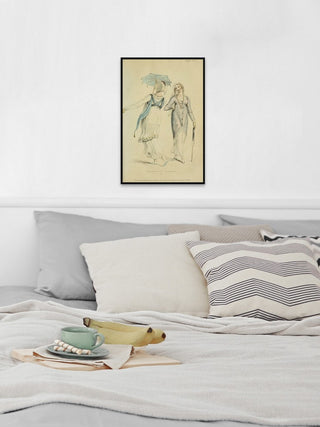 "In Passing" Floater Framed Painting Print on Canvas, 40"x60"