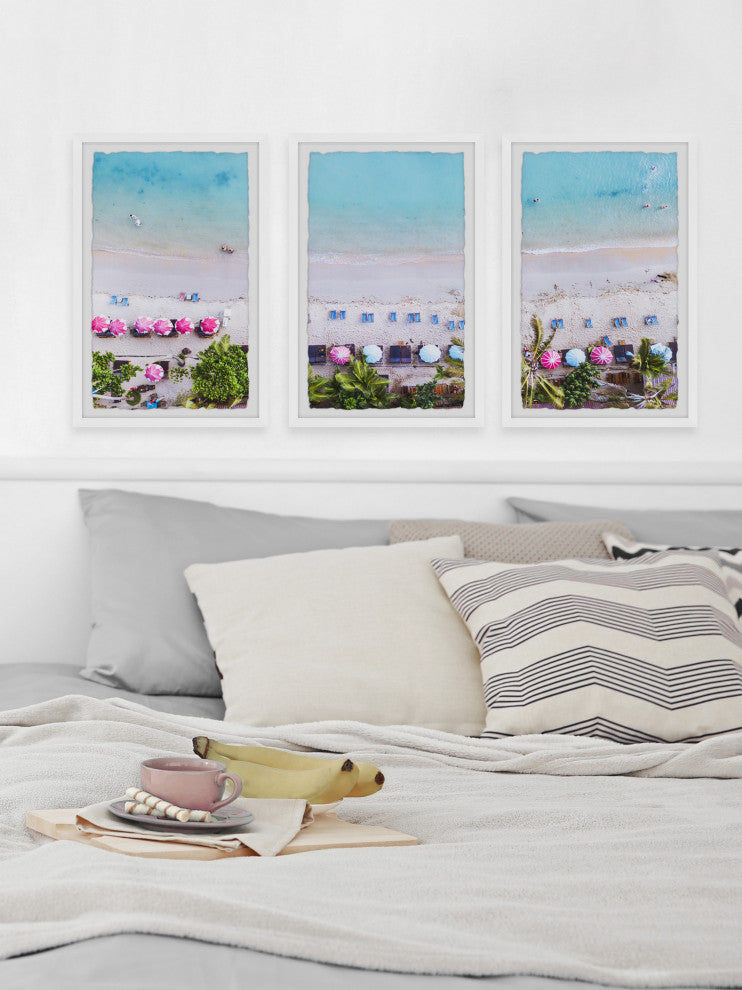 Weekend Escape Triptych, 3-Piece Set, 30x45 Panels