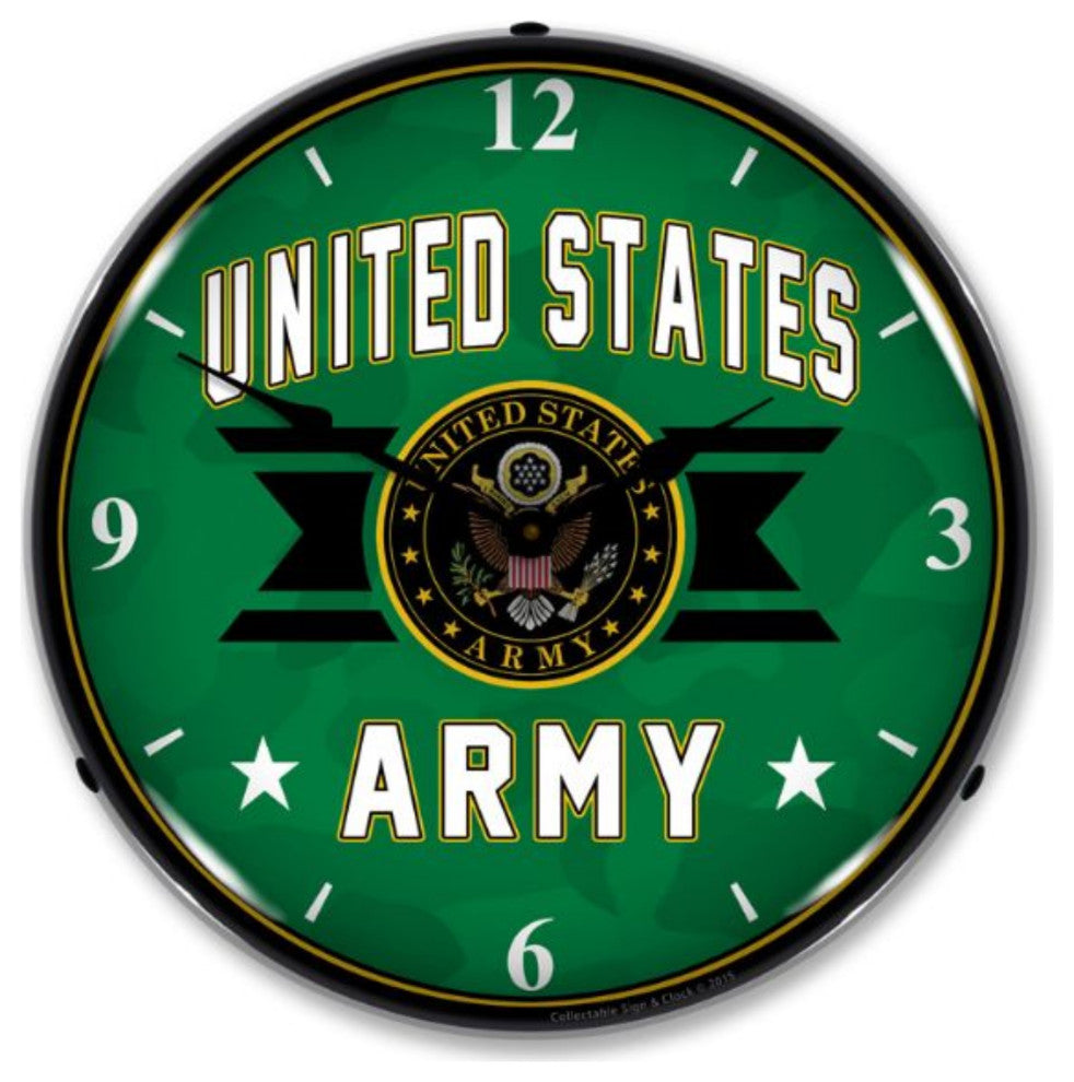 1503586 United States Army Clock