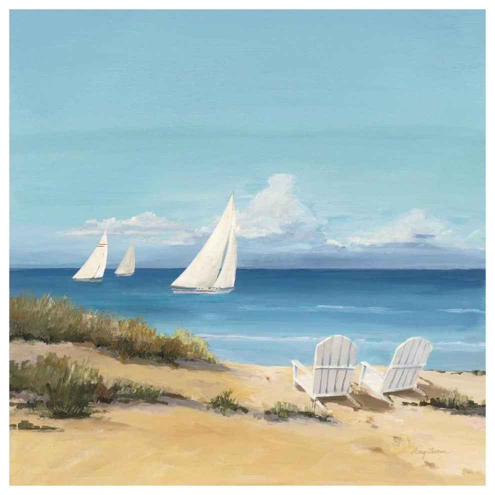 "Setting Sail" Digital Paper Print by Avery Tillmon, 38"x38"