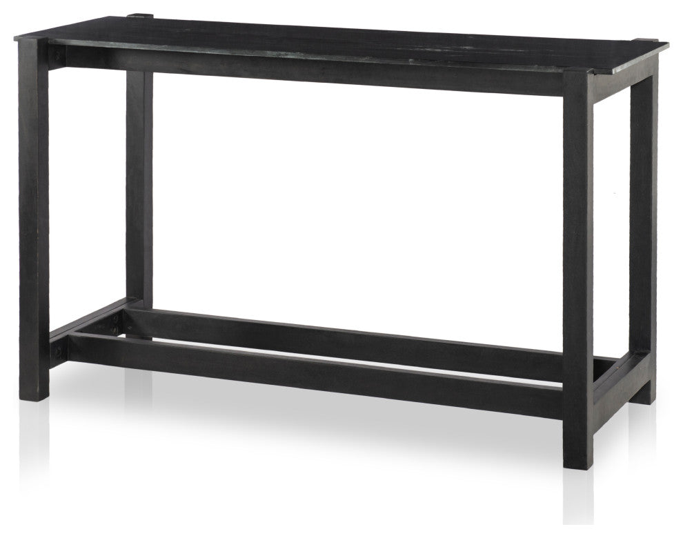 Scout Bar Table-Worn Black Mango-Counter