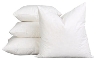 A1HC Sterilized Feather Down Extra Fluff and Durable Pillow Insert, Set of 2