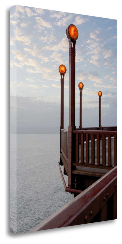 "Golden Gate Bridge - 43" By Alan Blaustein, Giclee Print on Gallery Wrap Canvas
