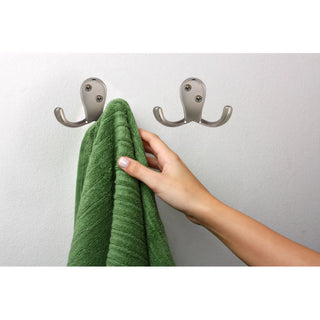 Design House 207753 Double Robe Hook - 10 Pack - Oil Rubbed Bronze