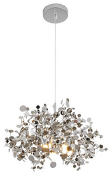 Bethel International Dls108C15S 3-Light Pendant, Chrome