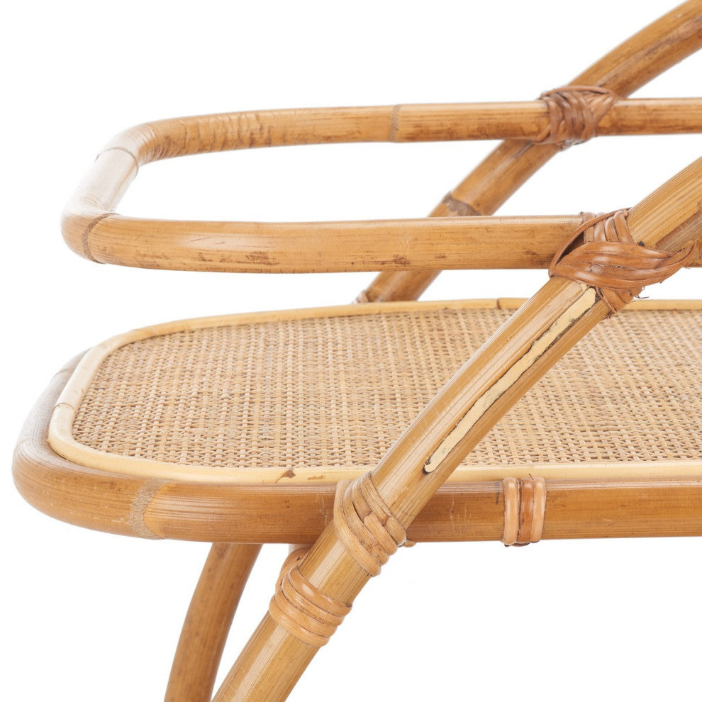 Safavieh Treise 2 Tier Bar Cart, Natural