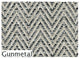 Couristan Tortola Indoor/Outdoor Accent Rugs - 50+ Custom Sizes, Gun Metal, 4'x8'