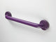 16 Inch Grab Bar With Safety Grip, Wall Mount Coated Grab Bar, Prune