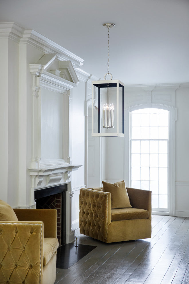 Hinkley Porter Large Open Frame Pendant, Polished Nickel