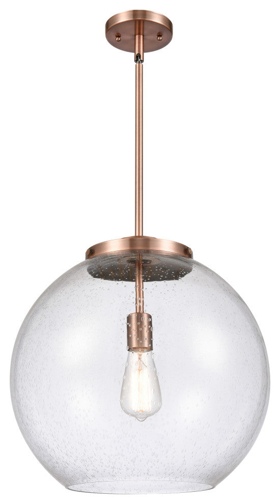 Athens Pendant, Antique Copper, Seedy, Seedy