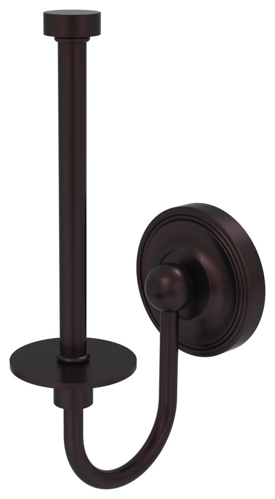 Regal Upright Toilet Tissue Holder, Antique Bronze