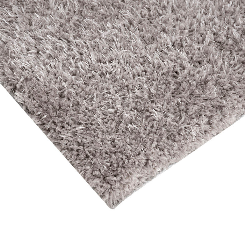 Gewnee Camdyn Super Soft Polyester Shag Area Rug, 4'x6'