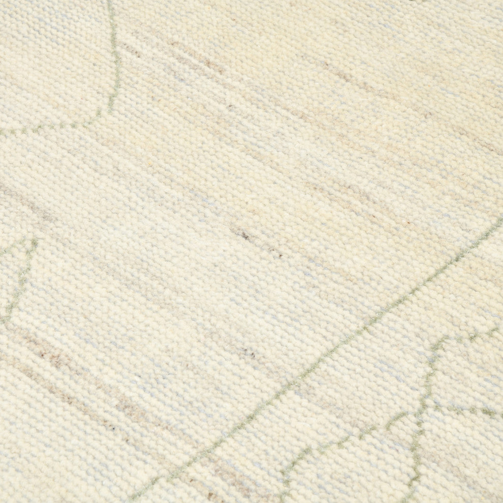 Anna Oakley Area Rug, Ivory, 9' x 12', Geometric