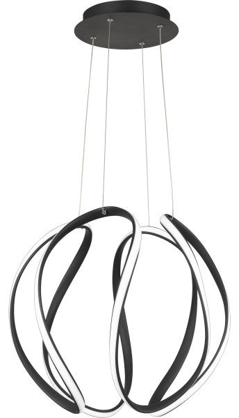 Quoizel PCWN2818EK LED Pendant, Earth Black Finish