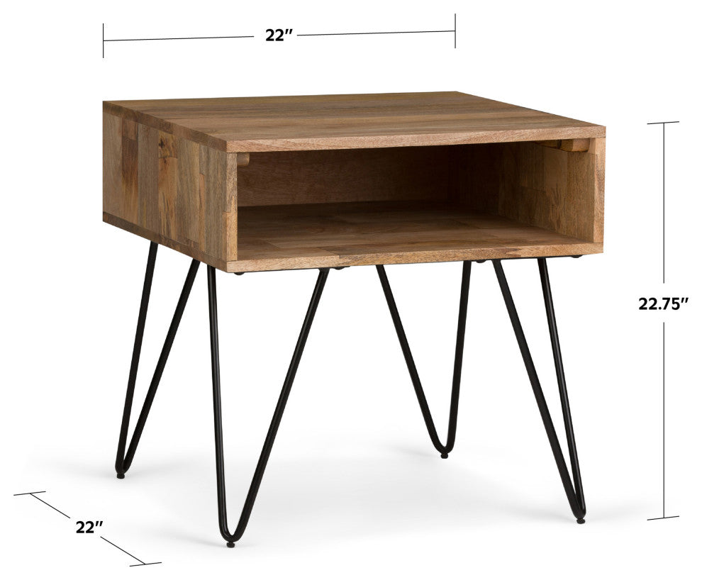 Hunter End Table, Natural