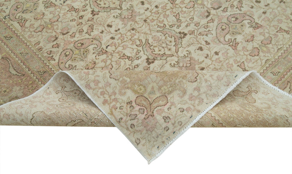 Rug N Carpet - Hand-knotted Turkish 6' 7'' x 9' 7'' Decorative Area Rug