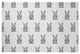 Bunny Fluffle Easter Chenille Rug, Laurel Tree Green, 4'x6'