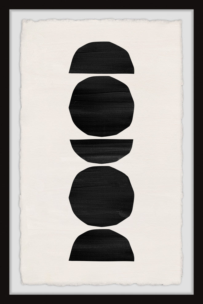 "Soft Sphere" Framed Painting Print, 20x30