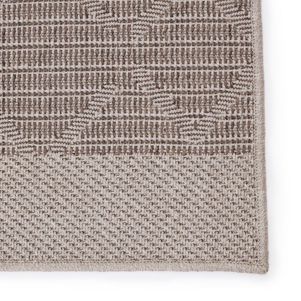 Vibe by Jaipur Living Motu Indoor/ Outdoor Trellis Area Rug, Gray/Taupe, 8'x10'