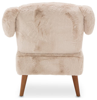 Michael Amini Puppy Accent Chair - Stone/Capri