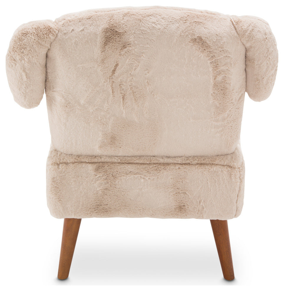 Michael Amini Puppy Accent Chair - Stone/Capri
