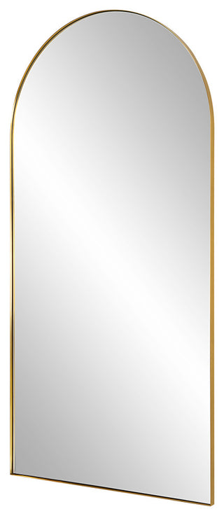 Uttermost 09841Crosley Antique Brass Arch Mirror