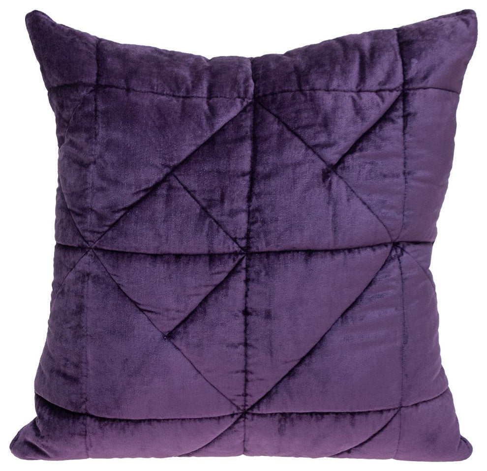 Parkland Collection Zoe Purple Throw Pillow