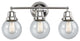Innovations 623-3W-PC-G204-6 3-Light Bath Vanity Light, Polished Chrome