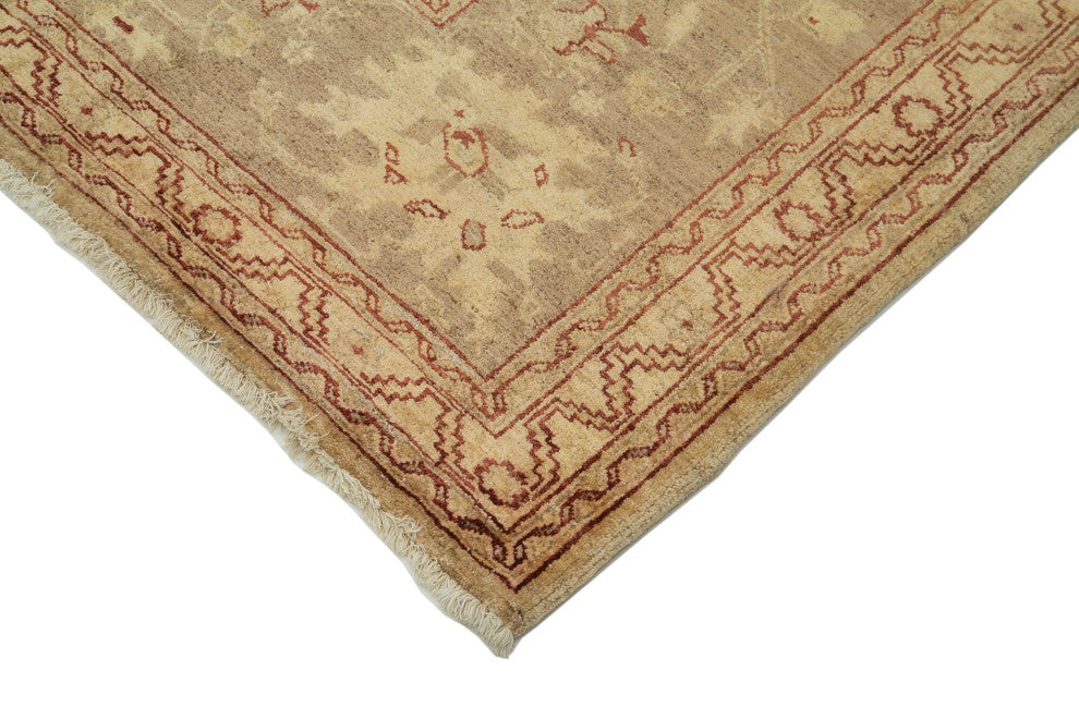 Rug N Carpet - Handwoven Oriental 9' 0" x 11' 9" Unique Oushak Area Rug