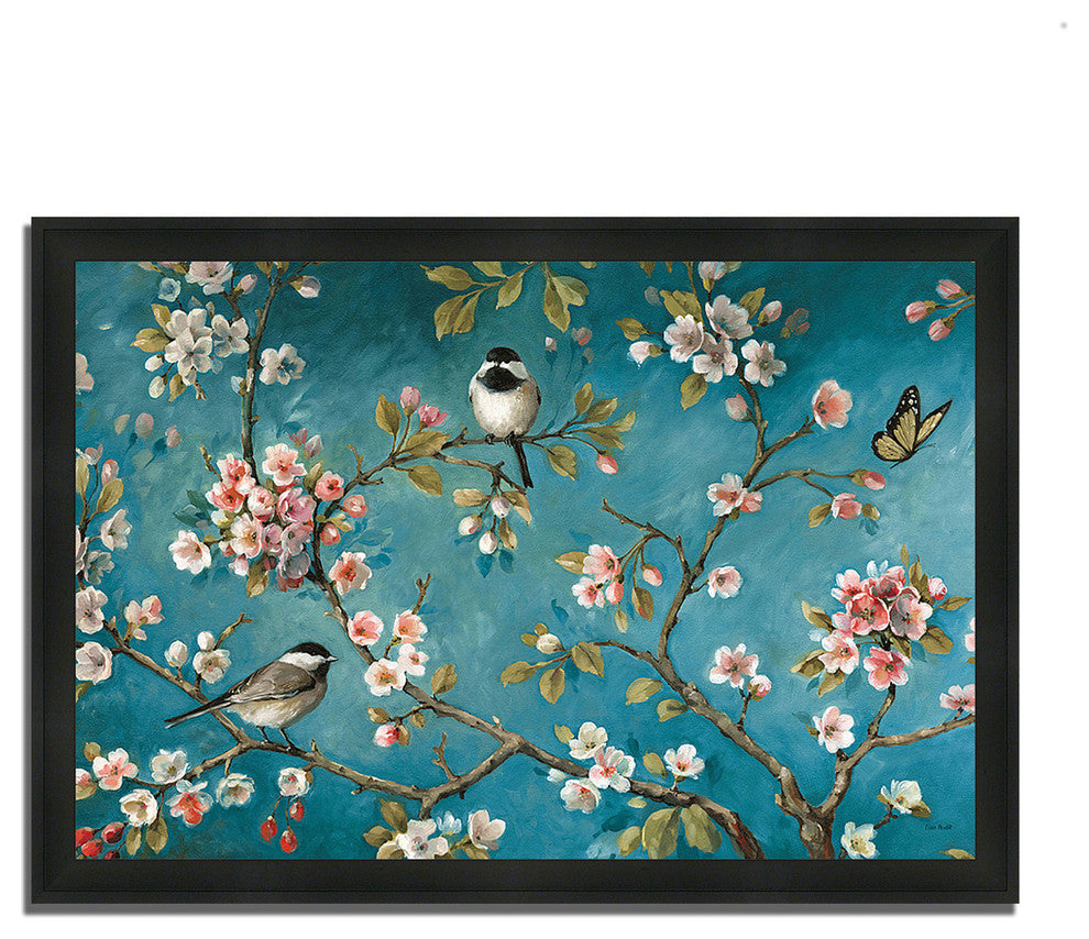 "Blossom I" By Lisa Audit, Framed Painting Print, Ready To Hang