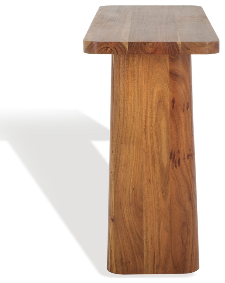 Safavieh Couture Martinelli Wood Console Table, Natural