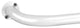 Energy Saving Wrap Around Black Out Return Adjustable Window Curtain Metal Rod, Glossy White, 96-144"