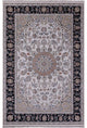 5' 10" X 9' 1" Wool & Silk Persian Nain Hand-Knotted Rug - Q14734