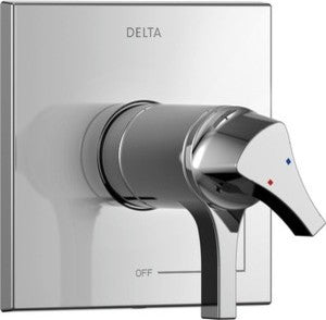Delta Zura TempAssure 17T Series Valve Only Trim, Chrome, T17T074